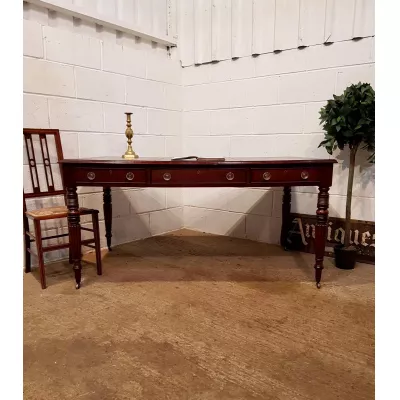 Antiker britischer Mahagoni Schreibtisch Partners Desk ca 1830