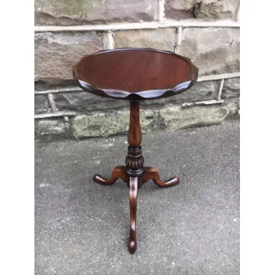 Antiker englischer Mahagoni Beistelltisch ca 1910