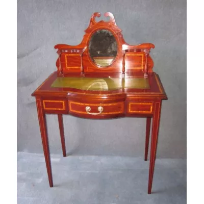 Edwardianischer Antiker Mahagoni Damen Schreibtisch englisch ca. 1900 