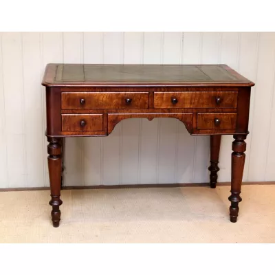 Englischer Antiker Mahagoni Schreibtisch ca. 1860