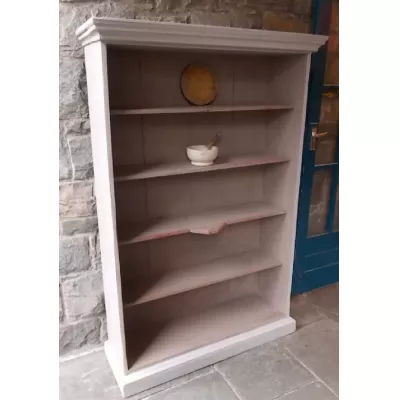 Viktorianischer Kiefern Bücherschrank antik 19. Jahrhundert