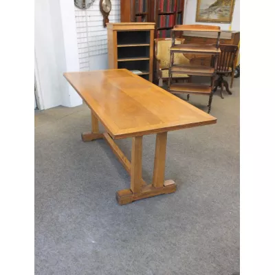 Englischer Eichen Esstisch antik ca 1920