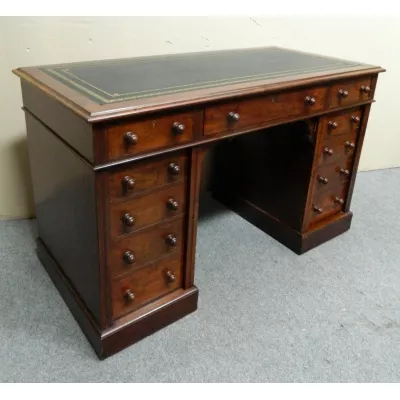 Antiker Mahagoni Schreibtisch ca 1880