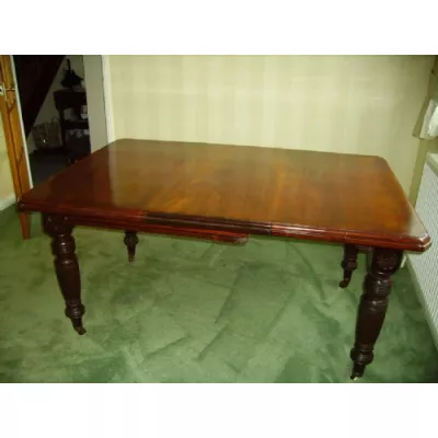 Viktorianischer Mahagoni Esstisch antik ca 1840