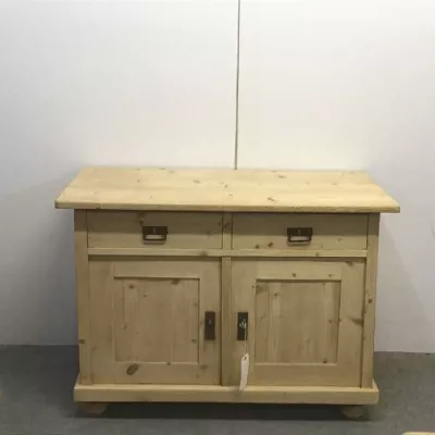 Kiefer Küchenschrank Weichholz antik ca 1910