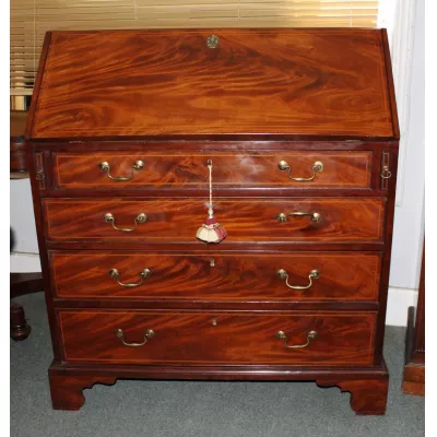 Georgianischer Mahagoni Sekretär antik ca 1790