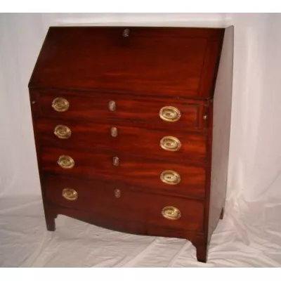 Georgianischer Mahagoni Sekretär ca. 1800
