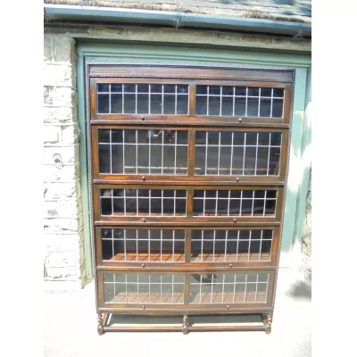 Antiker Bücherschrank aus Eiche