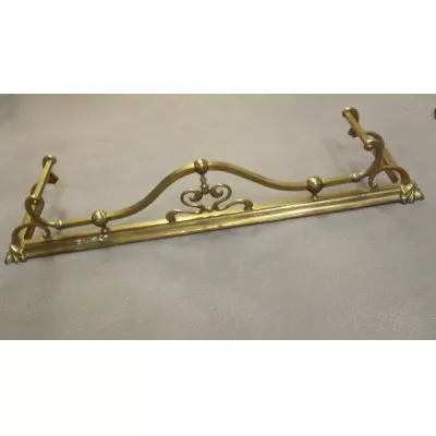 Art Nouveau brass fender, Kotflügel aus Messing, Jugendstil antik ca. 1900