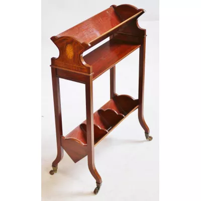 Edwardian Mahagonibuchtrog