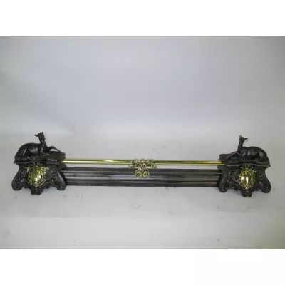 Fender deer Kotflügel Messing antik französisch ca. 1860