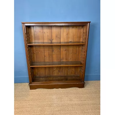 Bücherschrank Bücherregal Massivholz Eiche Antik ca. 1870