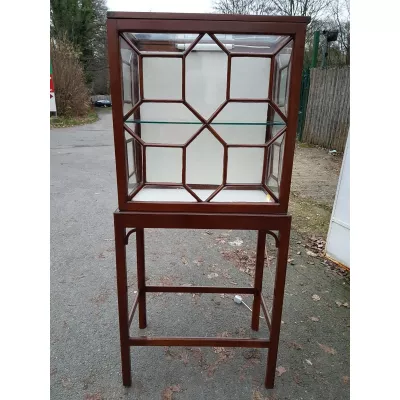 Antike edwardianische Vitrine, ca. 1910