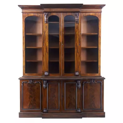 Bücherschrank , Mahagoni, frühes 19. Jahrhundert,  viktorianisch