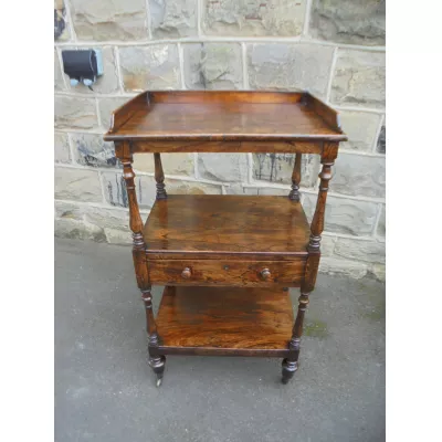 kleiner Tisch , faux Rosenholz, Regency Stil