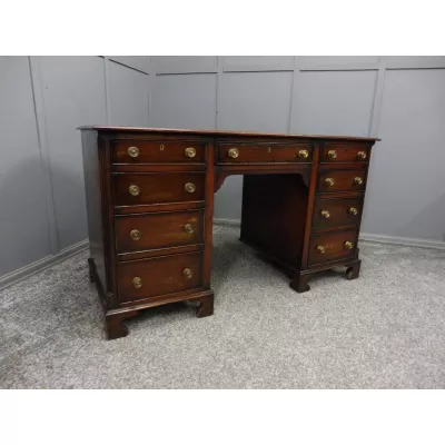 antiker Schreibtisch, Mahagoni, frühes 19. Jhr.