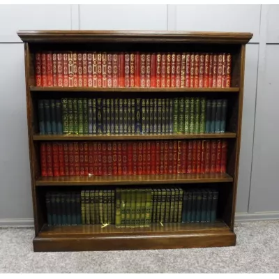 Edwardian Bücherschrank antik Massivholzschrank aus Eiche, ca. 1900