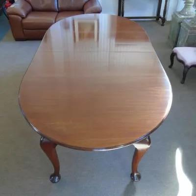 Ausziehbarer Esstisch aus viktorianischer goldener Eiche