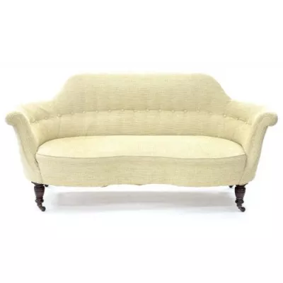 Antikes viktorianisches Sofa aus Mahagoni 