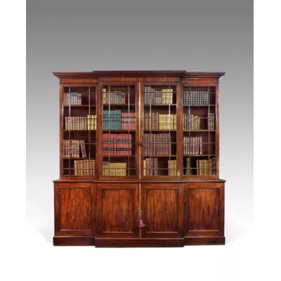 georgianisches Bücherregal, Bibliothek , 