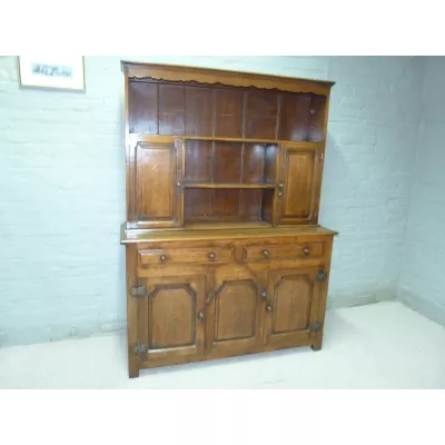 Sideboard Dresser Eiche antike Massivholzkommode ca. 1920