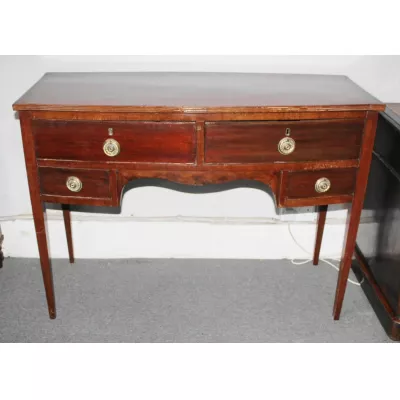 Kleines Mahagoni Sideboard Massivholzschrank antik ca. 1870