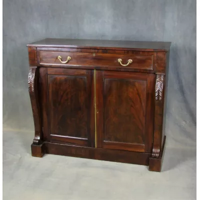 William IV Sideboard / Chiffonier aus Mahagoni antik ca. 1830