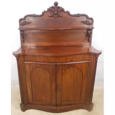 Chiffonier Mahagoni Kommode Massivholzschrank antik ca. 1850