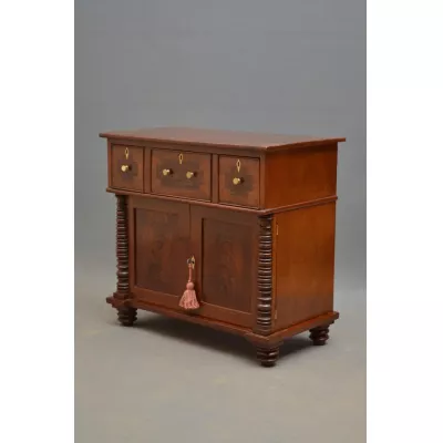 Kleines Chiffonier Mahagoni Sideboard antik Regentschaft ca. 1820