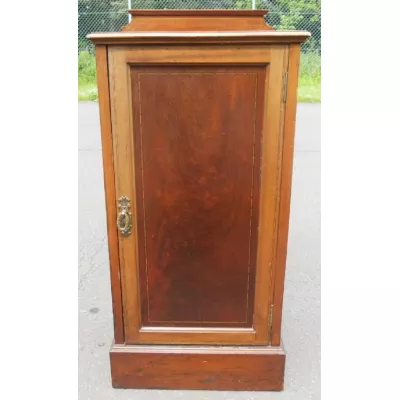 Nachtschrank Nachttisch antik Mahagoni mit einer Tür, antik ca. 1900