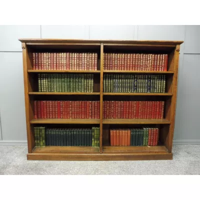 Bücherregale Eiche Massivholzregale antik ca. 1900