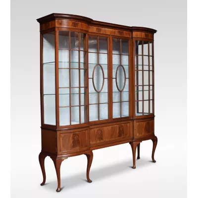 Antike Mahagonivitrine von 1910