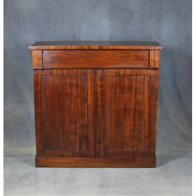 William IV Mahagoni Sideboard Massivholz antik ca 1830