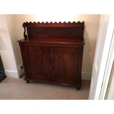 Viktorianisches Mahagoni Sideboard Massivholz antik ca 1880