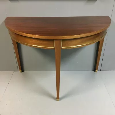End Console Table aus Mahagoni