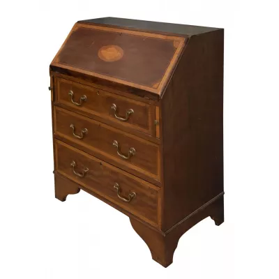 Bureau Schreibtisch Schreibfläche antik Mahagoni Massivholztisch ca. 1910