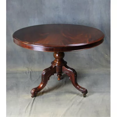 Antiker Esstisch / Dining Table aus Mahagoni, viktorianisch, ca. 1870