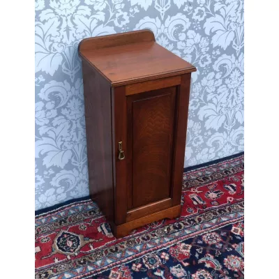 Antiker edwardianischer Nachttischschrank aus Mahagoni