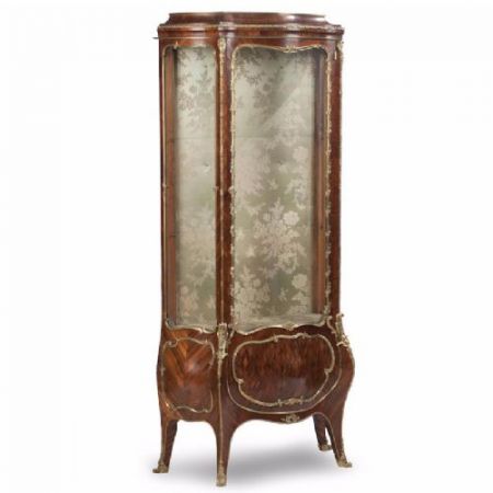 Französisch Kingwood Vitrine um 1870