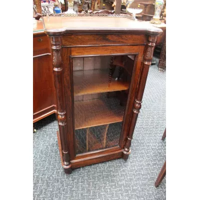 Antiker Palisander Musikschrank 