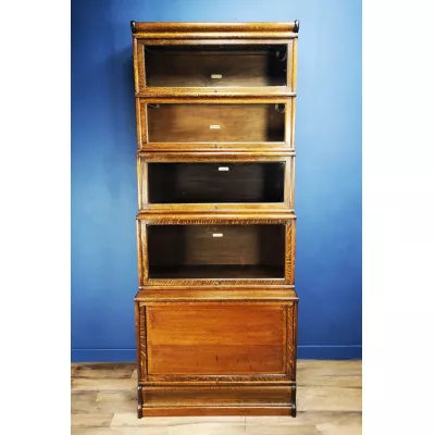 Großer antiker Globe Wernicke Barristers Bücherschrank von ca 1900