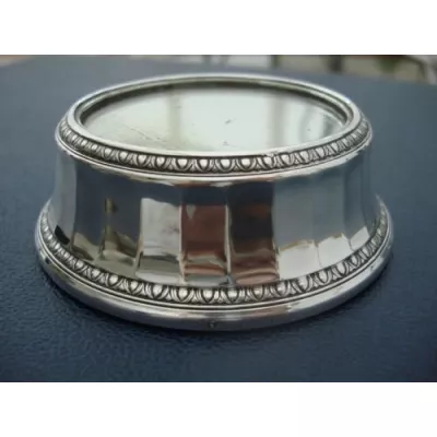 1927 registered, elkington silver plate unusual small mirror plateau.