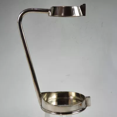 Setlener, epns versilberter "Club" Flaschenhalter/Servierer von Mappin & Webb, antik um 1900