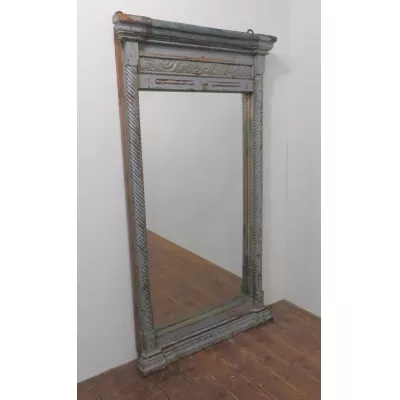 Antiker architektonischer Hallen oder Schminkspiegel von ca 1870 