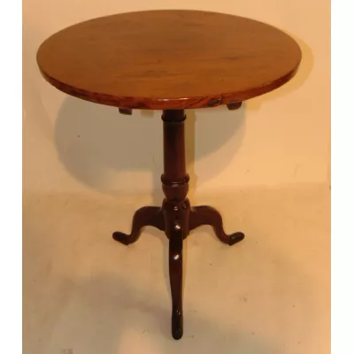 Georgianischer Tripod Table aus Mahagoni Massivholz antik 1770