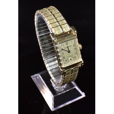 Antike Art Deco Herren Armbanduhr von Bulova
