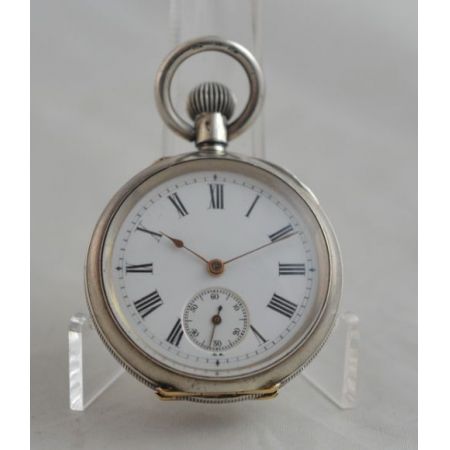 Silberne Damen Taschenuhr von 1900