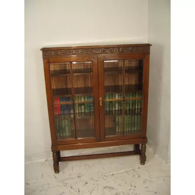 Anikes bookcase/Bücherschrank aus Eichenholz Massivholz 1920