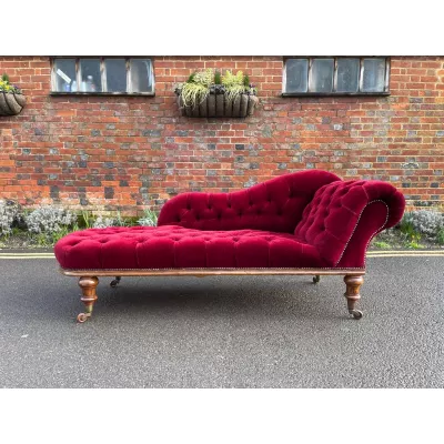 Antike Chaise Longue von ca 1870