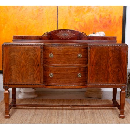 Antikes Sideboard aus Mahagoni Massivholz 1920